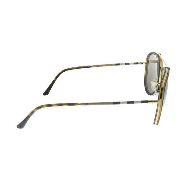 Burberry Gold Pilot 58mm Women\'s Sunglasses! New!